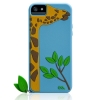 CASE-MATE CREATURE iPhone 5 立體矽膠保護殼 (藍色長頸鹿)