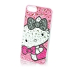 日本 Suncrest Hello Kitty iPhone5/5S 閃亮水鑽保護殼(就愛蝴蝶結)