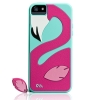 CASE-MATE CREATURE iPhone 5 立體矽膠保護殼 (粉紅鶴)