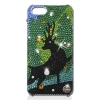 Play Bling 施華洛世奇水晶 iPhone 5/5S 保護殼(Fluorescent  Rudolf)