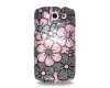 Play Bling 施華洛世奇水晶 Galaxy S3 保護殼-Blossom Black